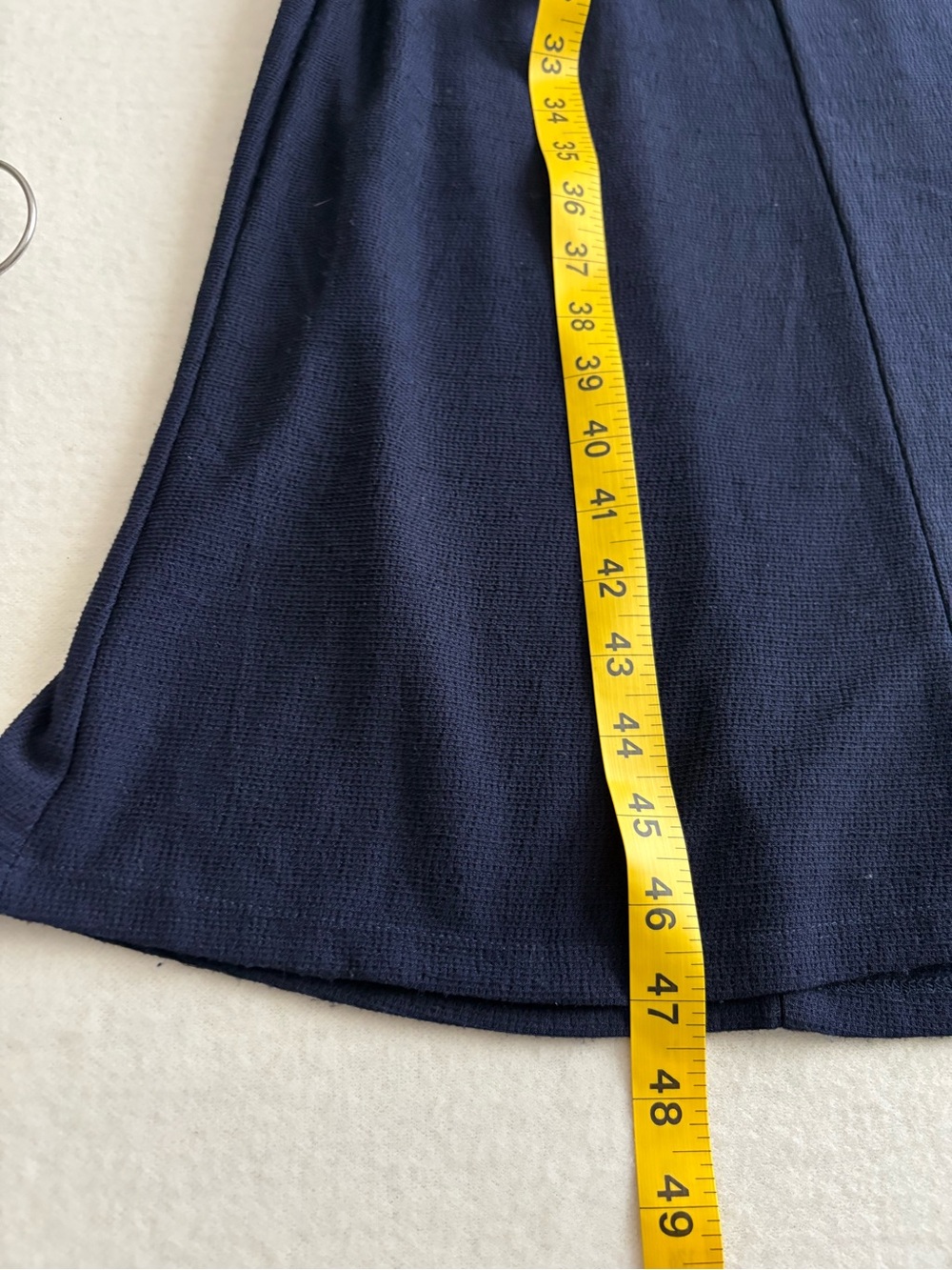Perceptions Navy Button-Front Maxi Dress - Picture 8 of 8